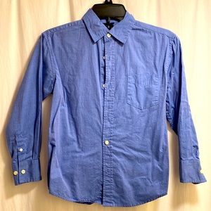 Boys GAP kids size 8 long sleeve cotton dress shirt